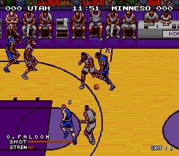 Hyper Dunk: The Playoff Edition screenshot 4 for Sega Mega Drive